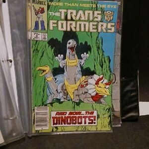 Marvel Transformers Comic - Dinobots